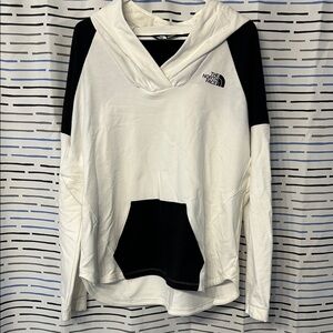 The North Face Colorblack Black and White Pullover Hoodie